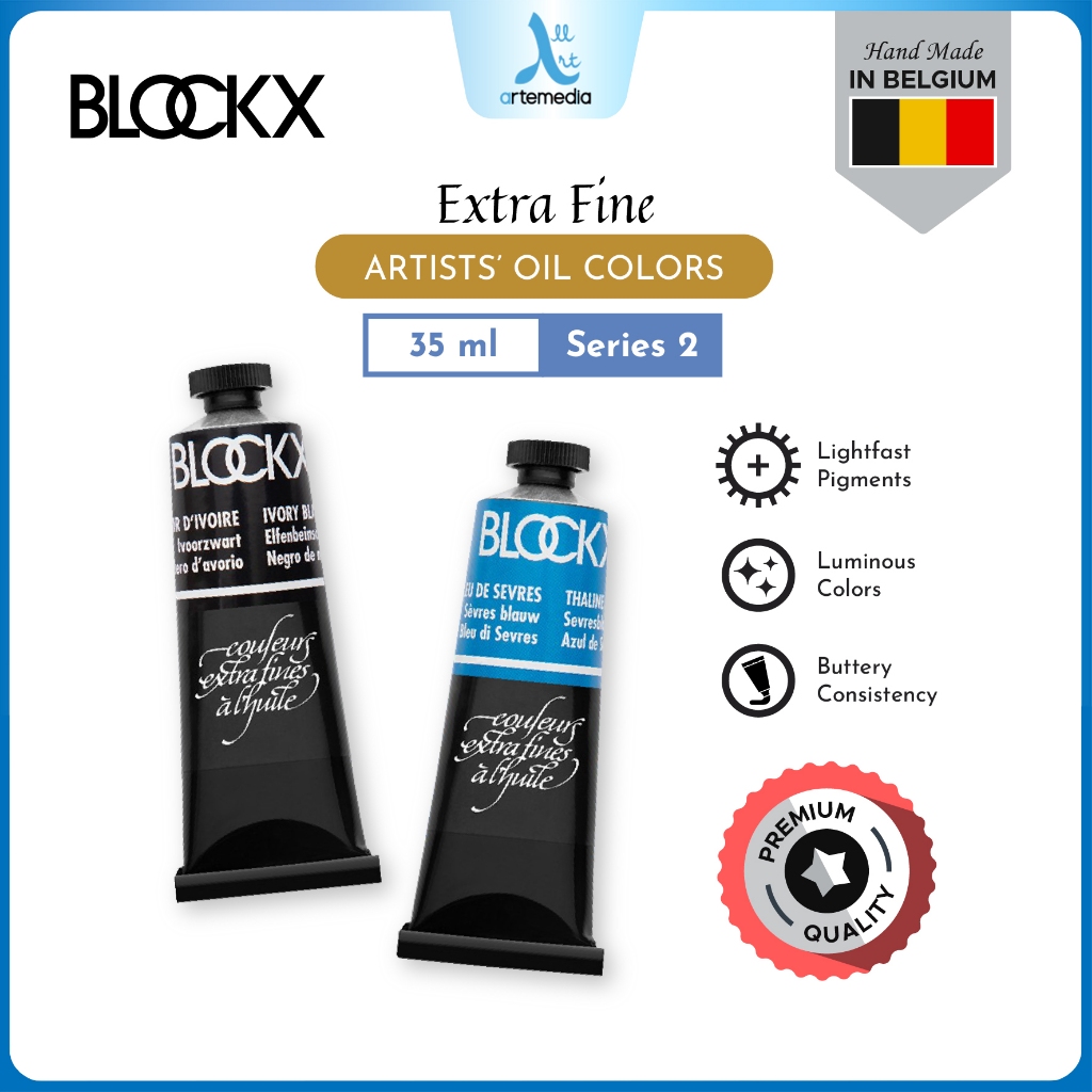 Jual Blockx Extra Fine Oil Paint Color 35 ml Series 2 | Shopee Indonesia