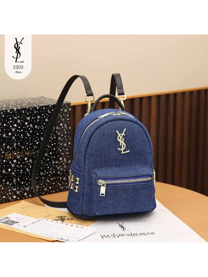Jual BEST SELLER DENIM MINI BACKPACK YVES SAINT LAURENT Shopee Indonesia