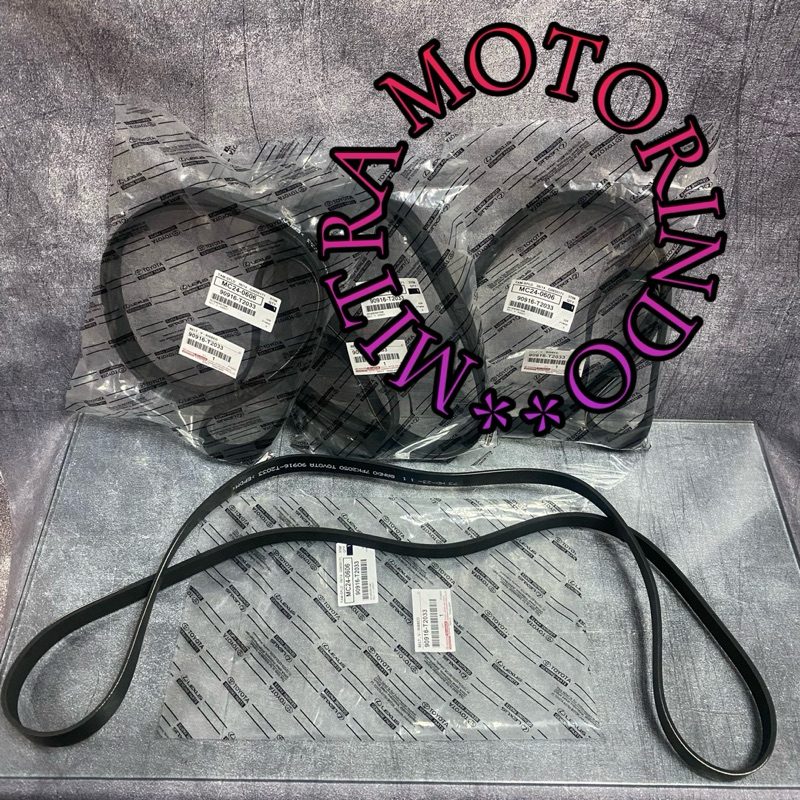 Jual Van belt,fan belt Toyota innova reborn,hilux revo 2gd 90916-T2033 ...