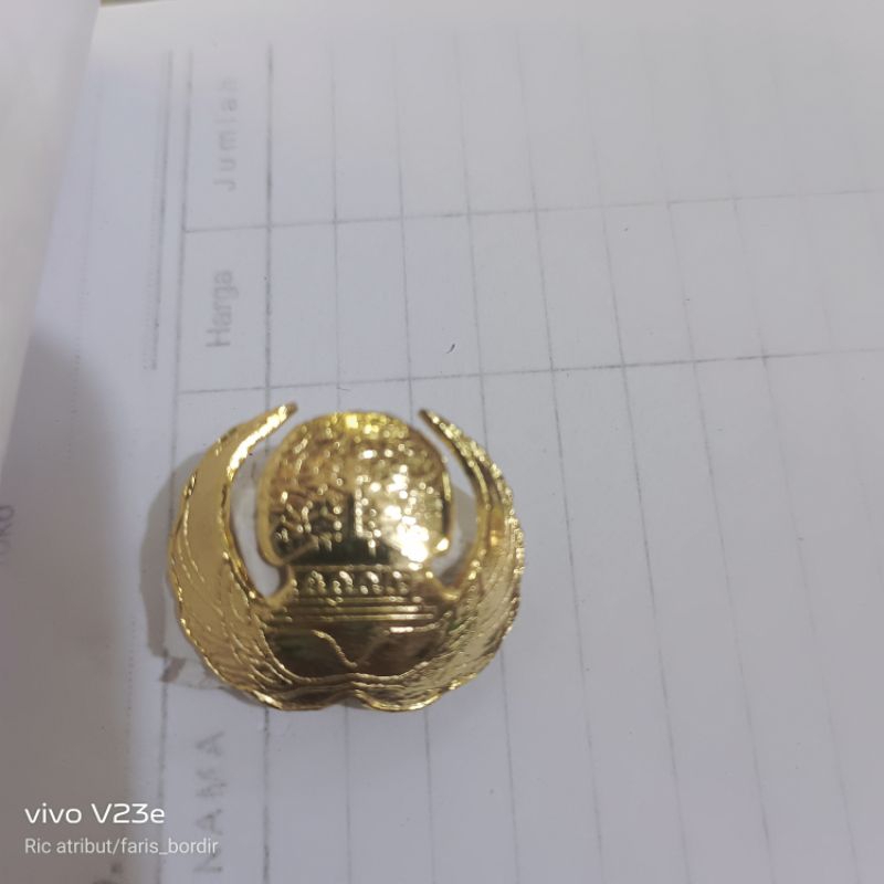 Jual PIN KORPRI PIN KORPI LECANA KORPI SEPUH EMAS PIN LENCANA PNS PEMDA ...