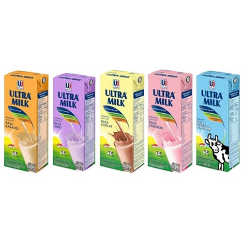 Jual BISA MIX 2 RASA | Susu UHT Ultra Jaya kemasan 200 ml 1 dus isi 24 ...