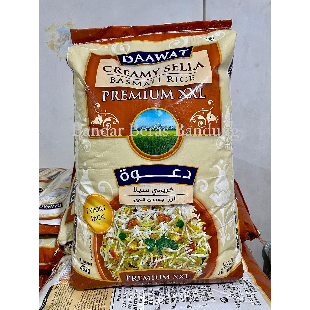 Jual Beras Basmati Daawat Creamy Sella Karung Shopee Indonesia