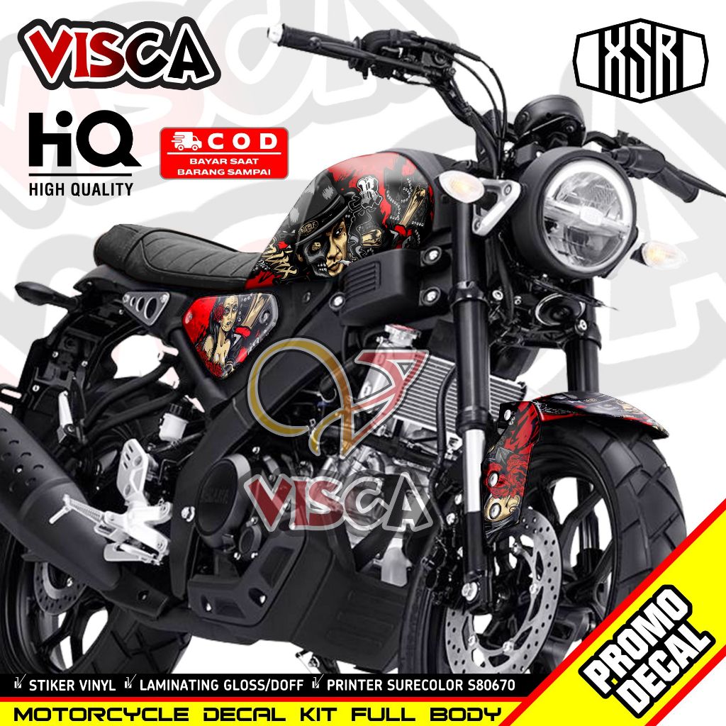 Jual Stiker Xsr Decal Xsr 155 full body Striping Xsr 155 JERINX ...
