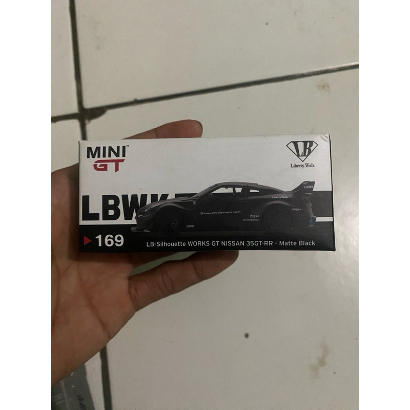 Jual MINI GT R35 LBWK MATTE BLACK | Shopee Indonesia
