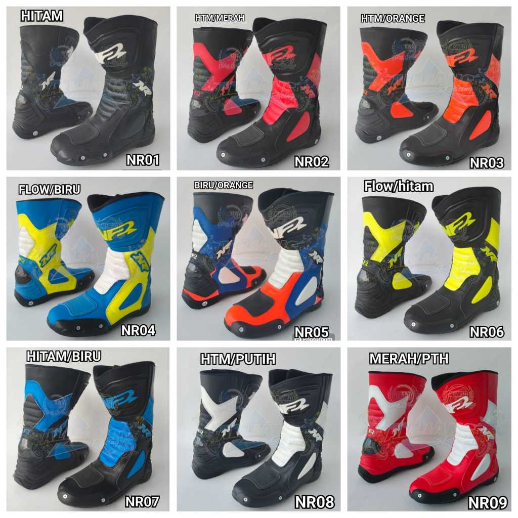 Jual PROMO Sepatu Balap Roadrace Touring Bikers Dragrace Safety TERBARU ...