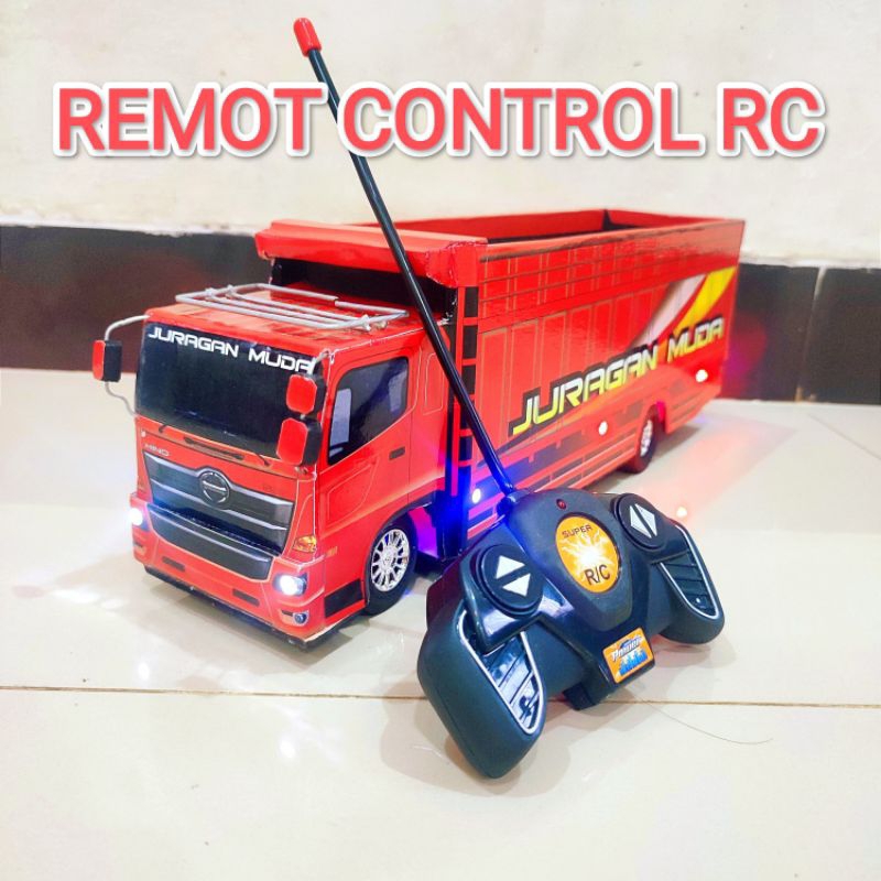 Jual Mainan Anak Mobil Truk Remot Control Hino 500 | Shopee Indonesia