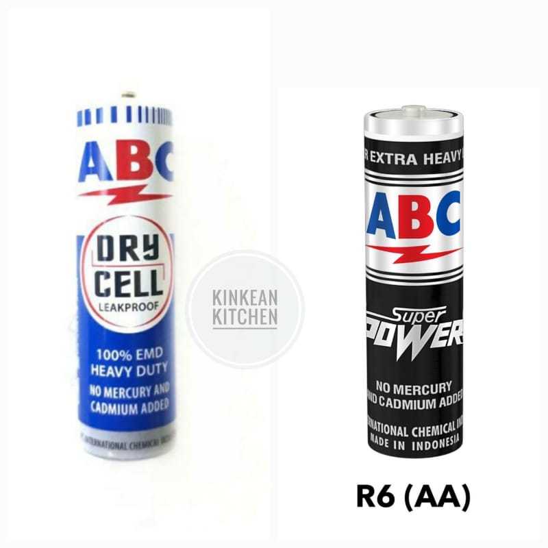 Jual Baterai ABC Size AA R6P - ABC Dry Cell | Shopee Indonesia