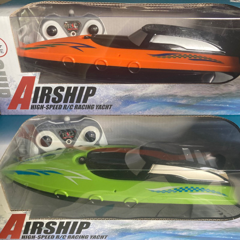 Jual Mainan Kapal Remote Control Airship Racing Yacht Speed Boat RC ...