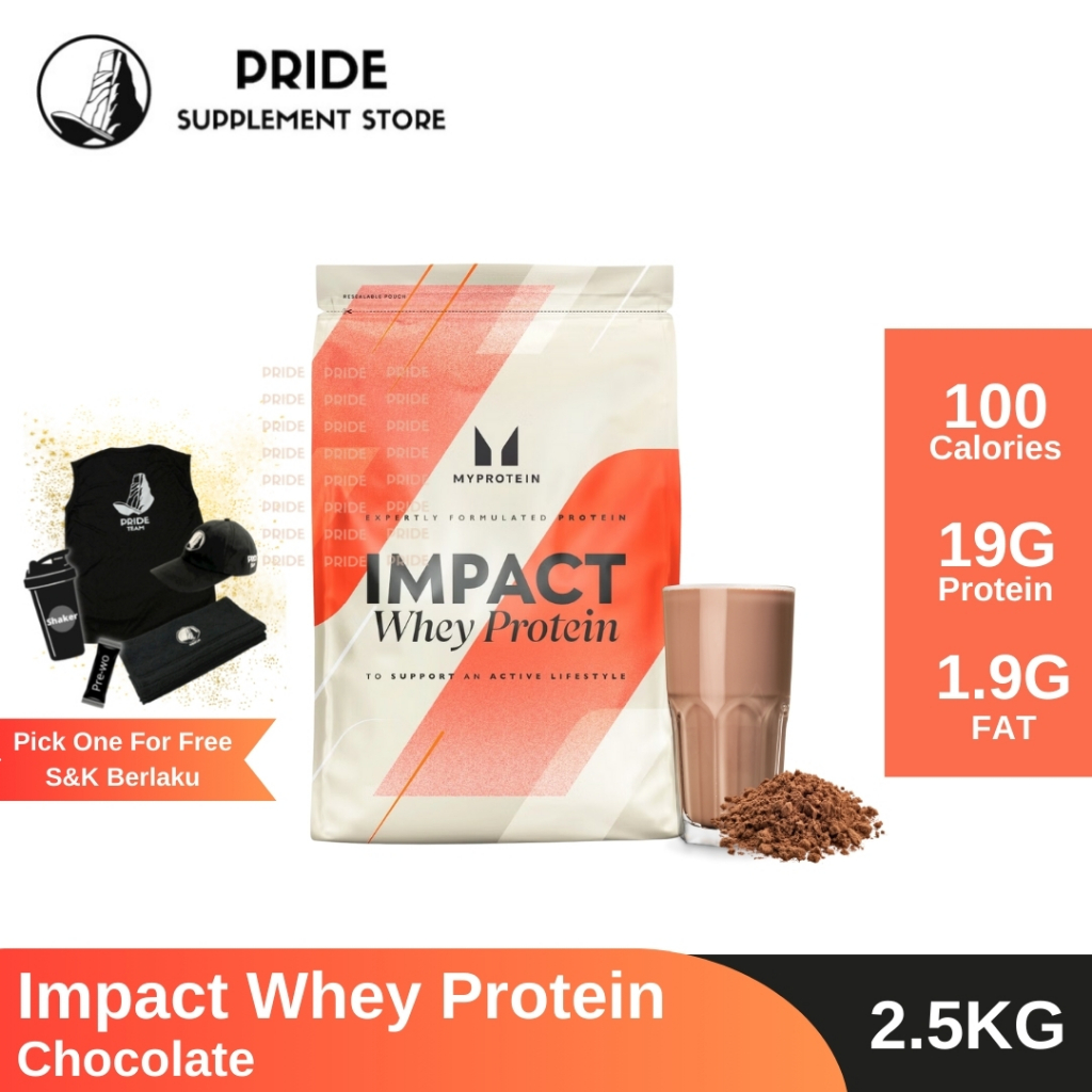 Jual My Protein Impact whey Konsentrat 2.5kg Chocolate | Shopee Indonesia