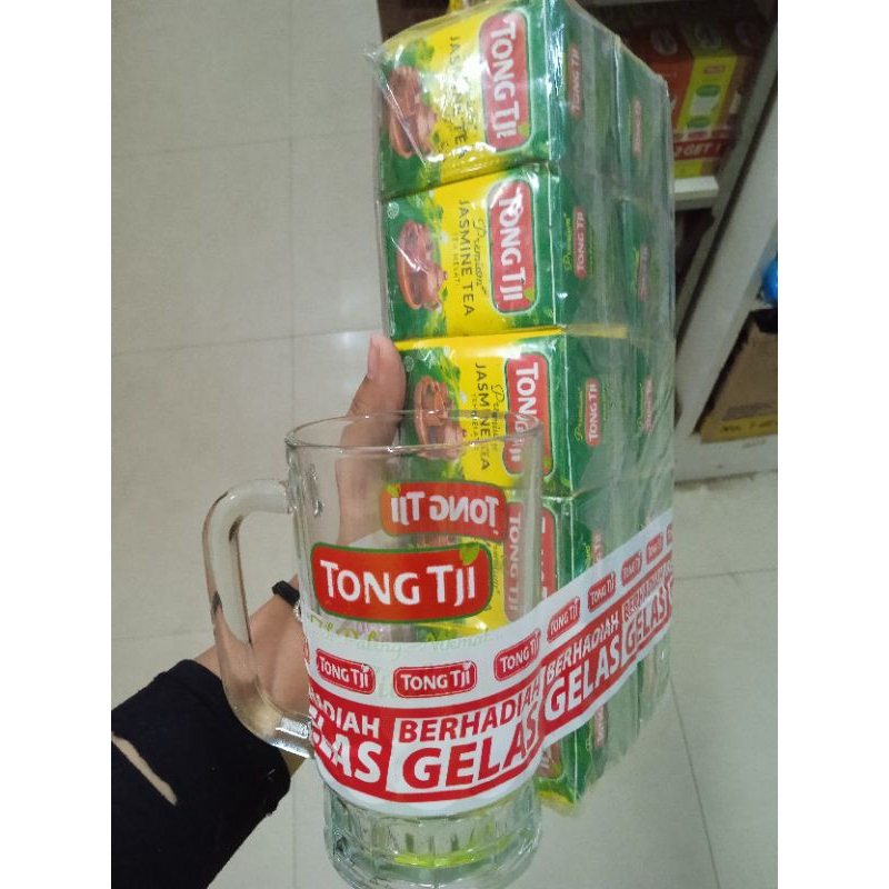 Jual [FREE GELAS] Tong Tji Premium Jasmine Tea 40 GR X 10 PCS Teh ...