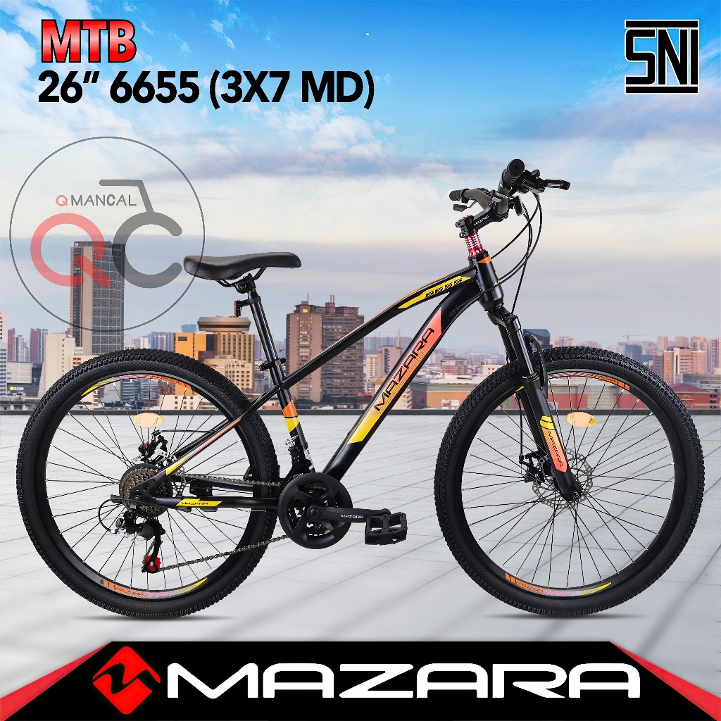 Jual Sepeda Gunung MTB Mazara by PACIFIC 26