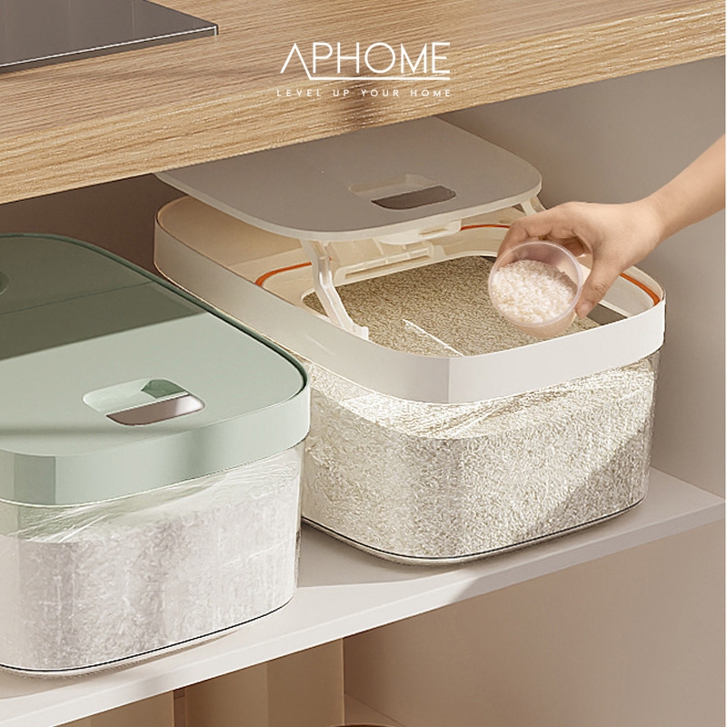 Jual APHOME Kontainer Beras Serbaguna Tempat Beras Kotak Wadah Beras ...