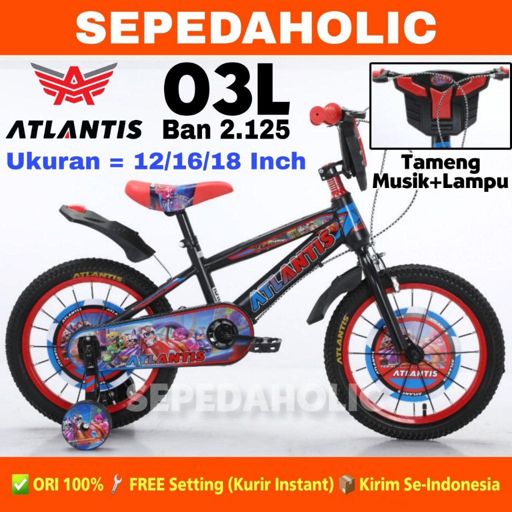 Jual Sepeda Anak Laki BMX ATLANTIS 03L 004 / CENTRUM 306 / FOSTER 5502 ...