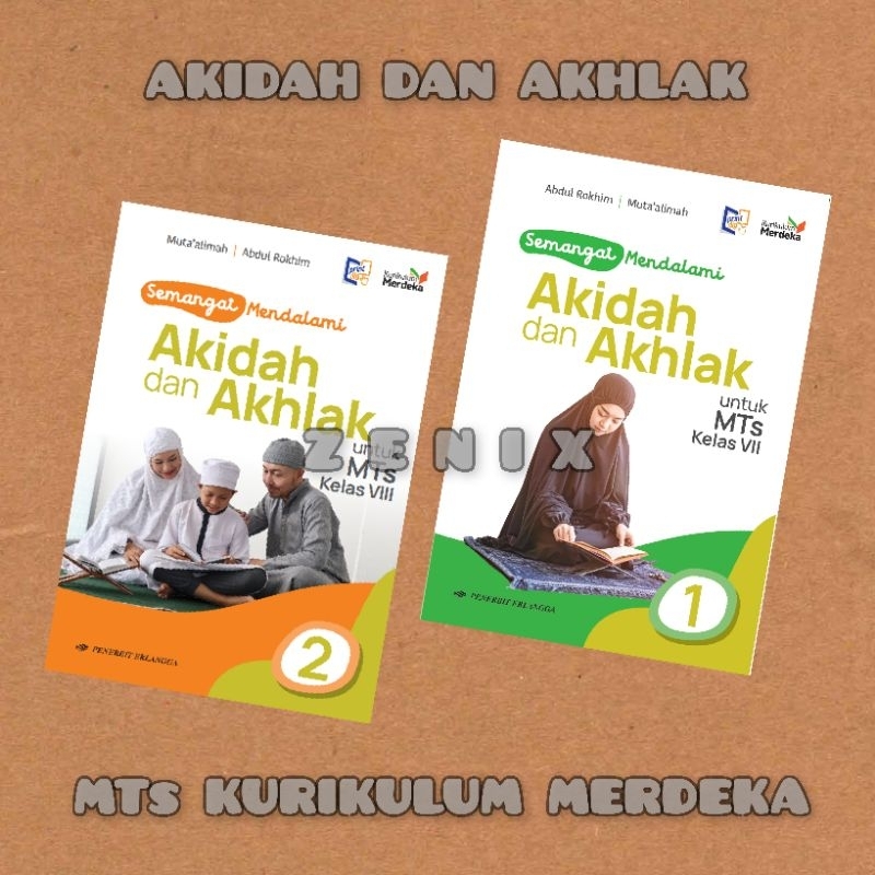 Jual Buku Semangat Mendalami Akidah Dan Akhlak MTs Kelas 7 8 VII VIII 1 ...