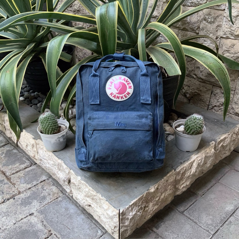 FJALLRAVEN KANKEN MINI ROYAL BLUE BACKPACK