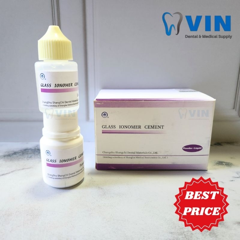 Jual Glassionomer cement gic tambalan gigi / glass ionomer cement ...