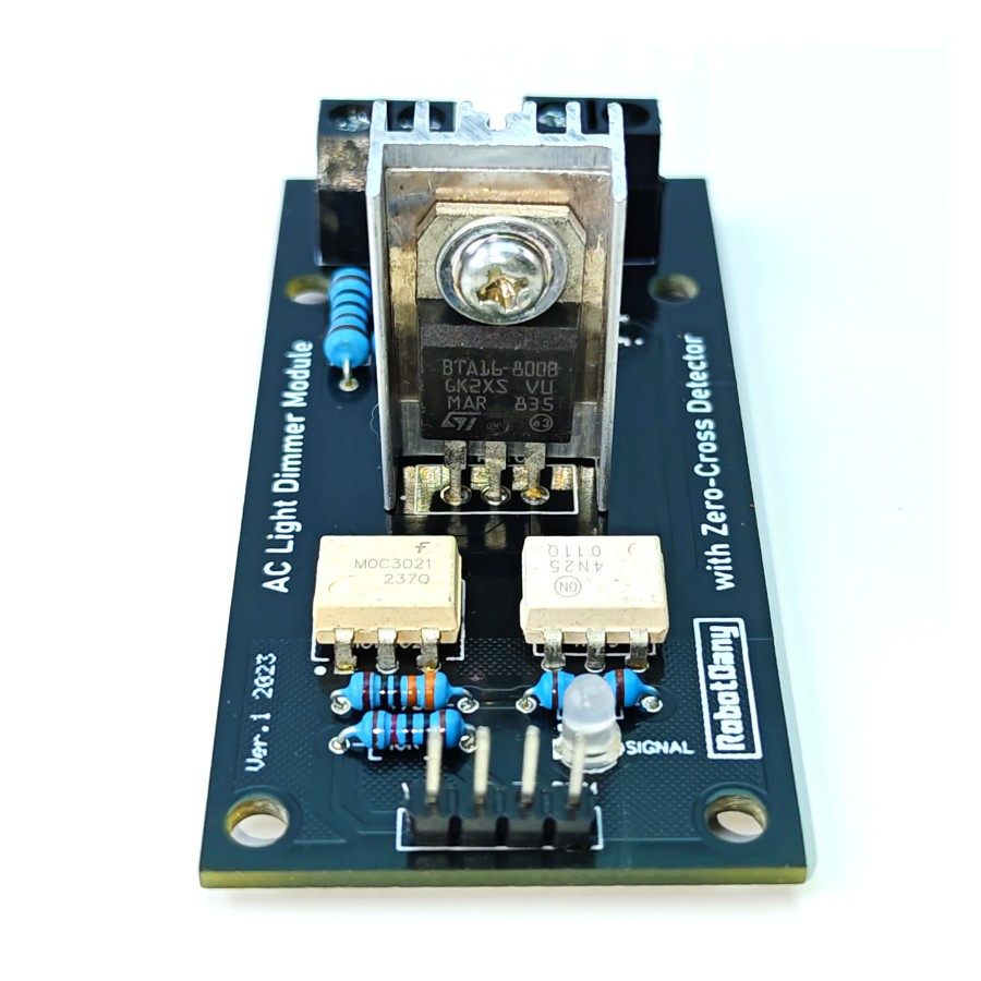 Jual Module Light Dimmer Lampu 220V AC 16A Input PWM 5V 3.3V Level ...