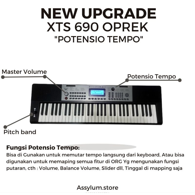 Jual KEYBOARD ANGELET XTS-690 OPREK/OPREKAN MODUL STM32 | Shopee Indonesia