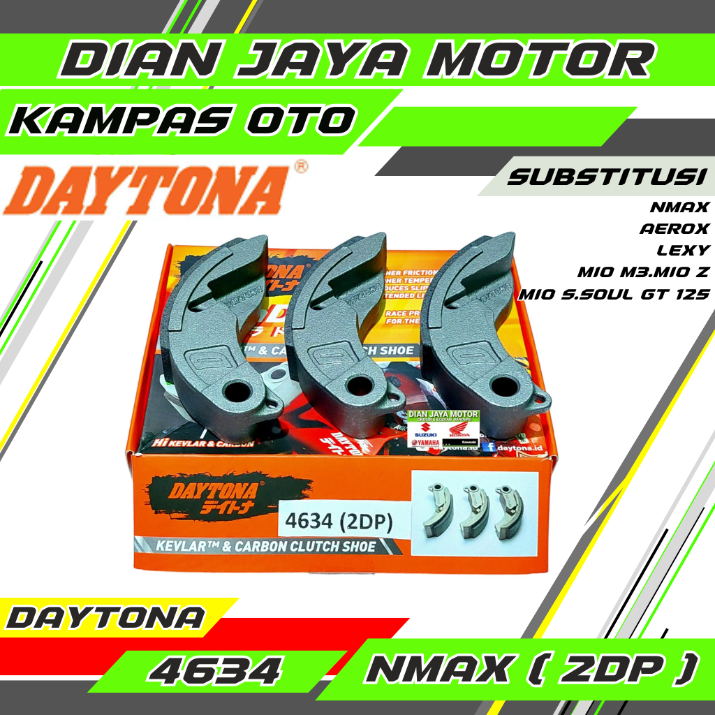 Jual Kampas otomatis Kopling DAYTONA 2DP Yamaha nmax aerox lexi Vario ...