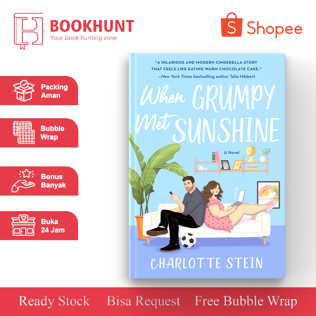 Jual When Grumpy Met Sunshine by Charlotte Stein (English) Shopee Indonesia