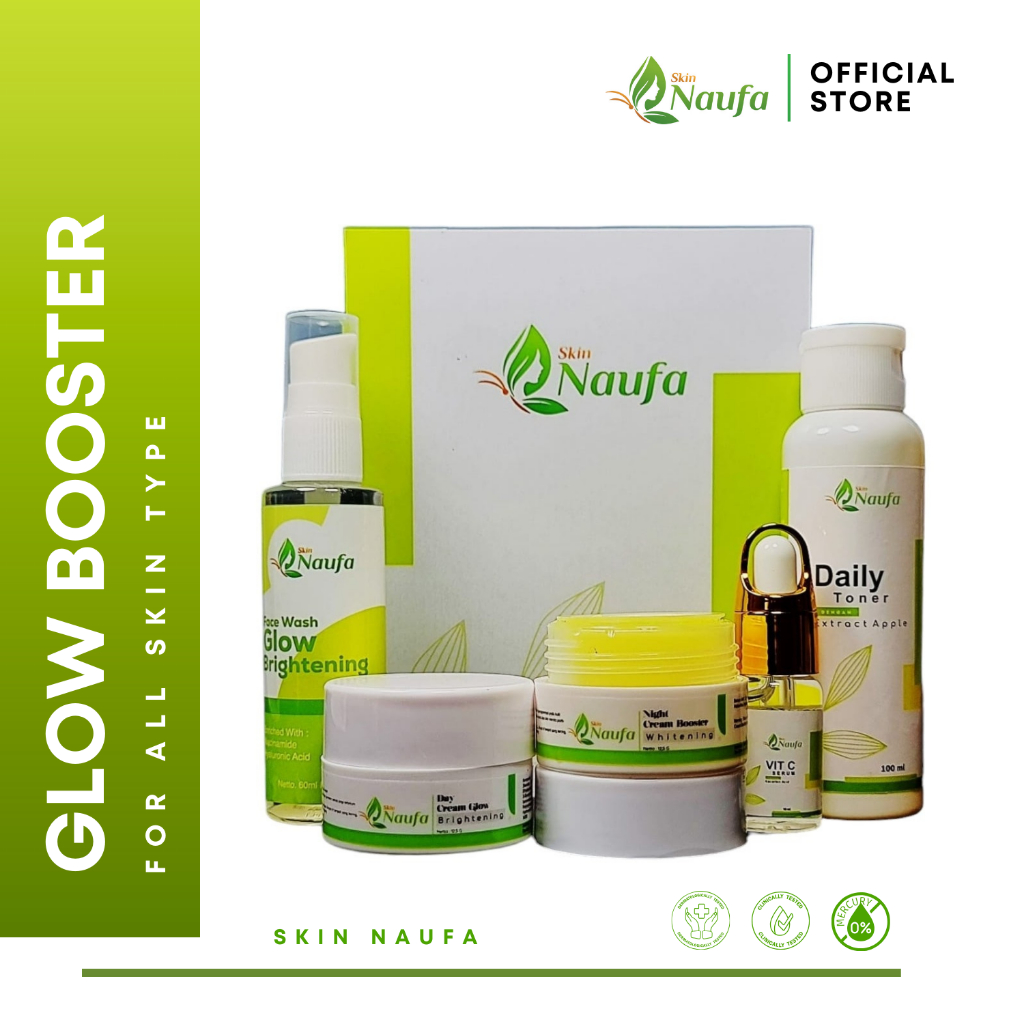 Jual Skin Naufa Paket Glowing Booster Untuk Semua Jenis Kulit | Shopee ...