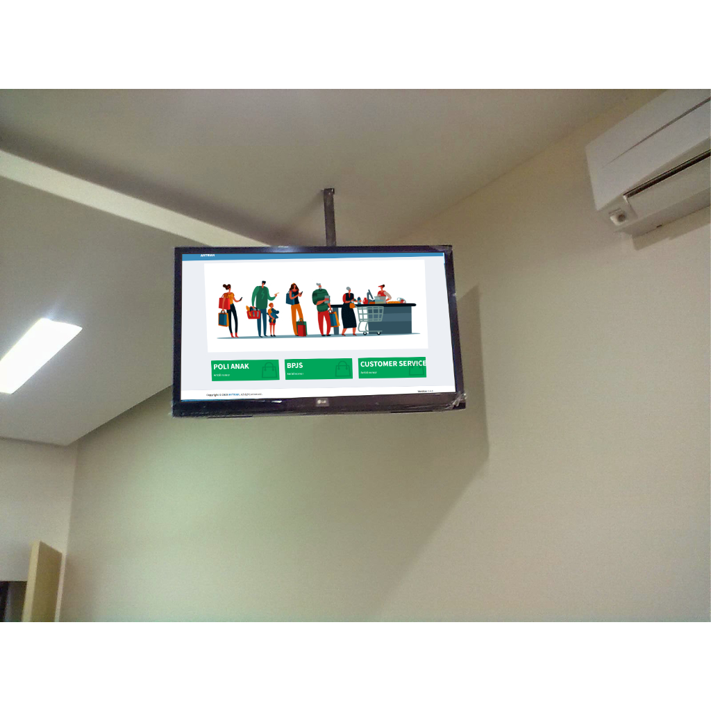 Resmi pembuat software Aplikasi Antrian puskesmas, klinik, bank dan sejenisnya