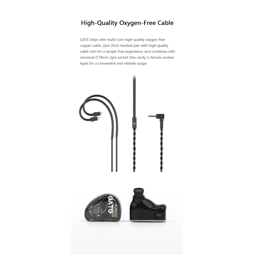 Jual TRUTHEAR GATE High-Performance 10mm LCP Dynamic Driver 2pin In-ear ...