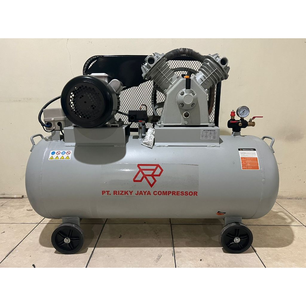 Jual Kompresor Angin 5 HP RJC Compressor udara 4 Kw kompresor Piston ...