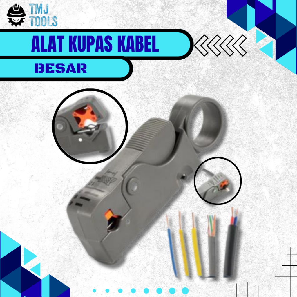 Jual Alat Kupas Kabel Pengupas Kabel Rapi Pemotong Kulit Kabel Cable ...
