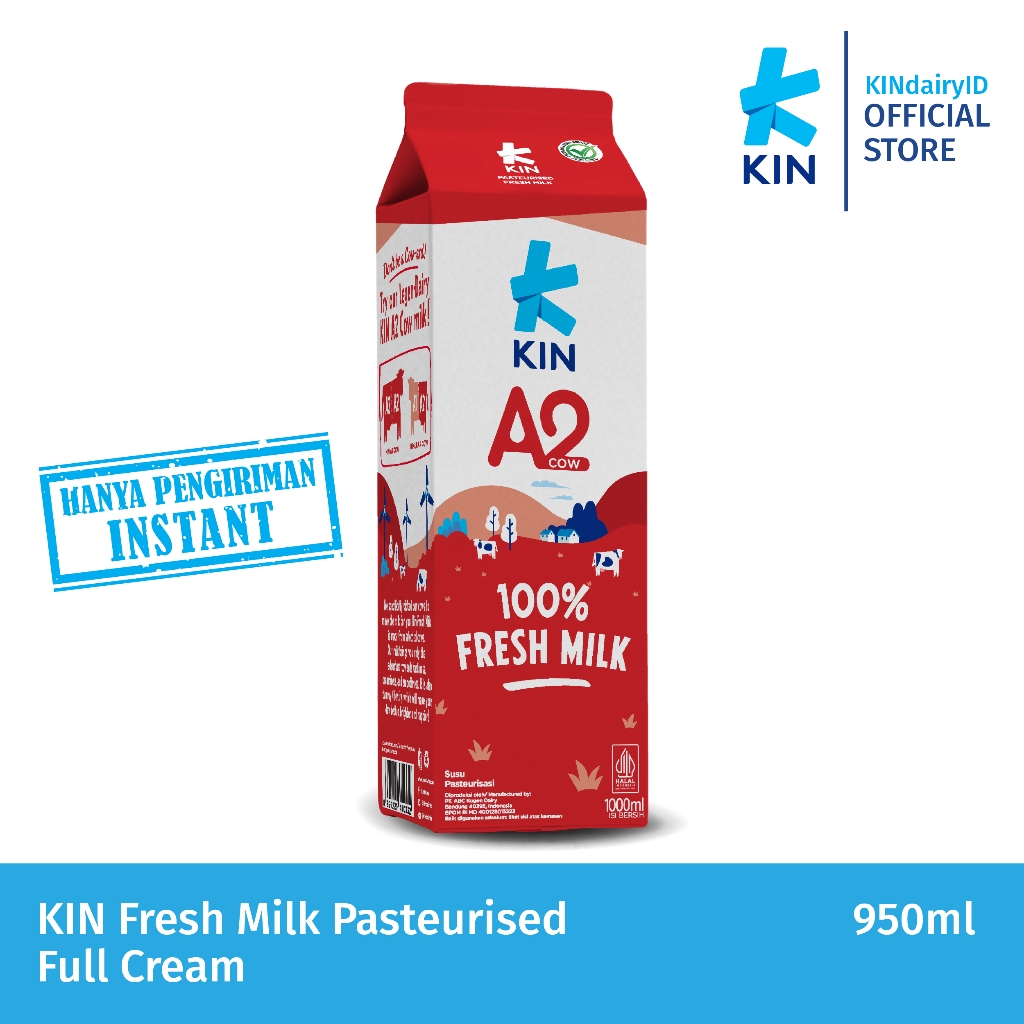Jual Nongki Santai bareng KIN - BUY KIN A2 Fresh Milk and Yogurt GET ...