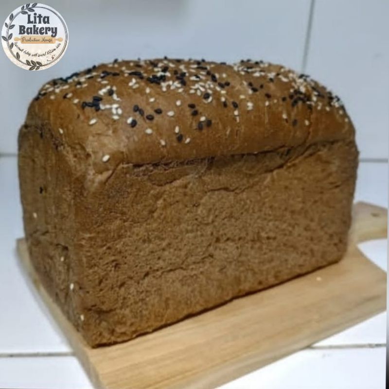 Jual Roti Gandum Cokelat Bebas Gula, Susu,Telur, Butter (Tanpa isian ...