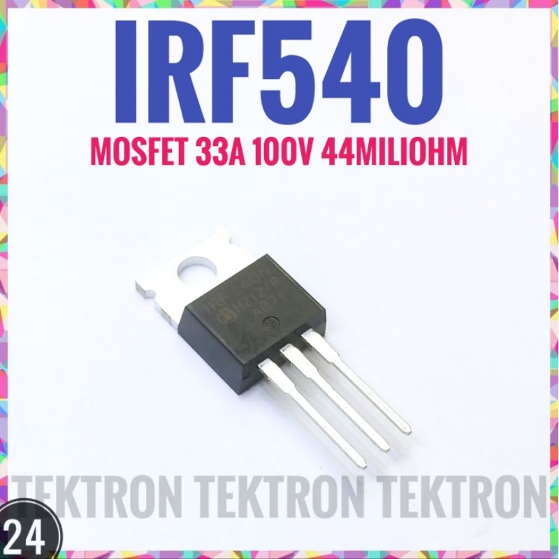 Jual International Rectifier IRF540N N Channel Mosfet IRF540 F540 100V ...
