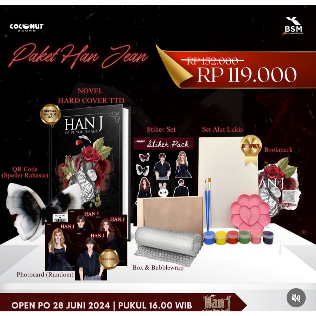 Jual Novel HAN J : Drive You Insane (HAN JEAN)- Virda A Putri - Coconut ...