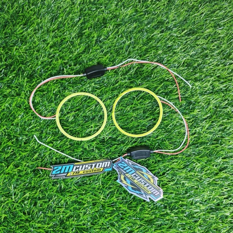 Jual 1 pcs Angel Eye Ring Cob 2.5 & 3 Inch 70mm & 80mm Angel Eye Biled ...