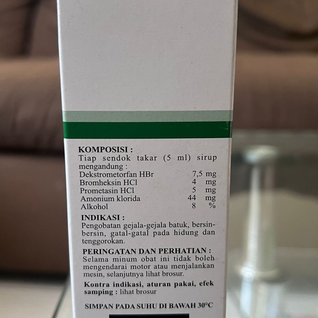 Jual Halmezin Syrup 100 ml , Sirup Obat Batuk dan Flu | Shopee Indonesia