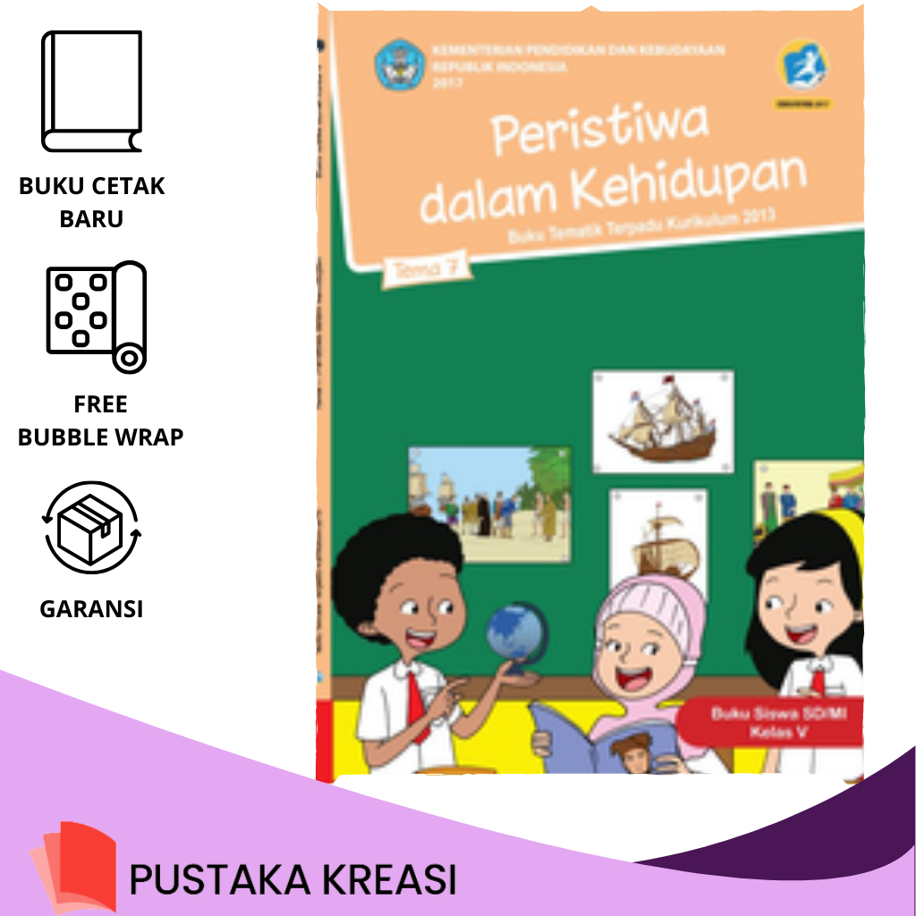 Jual Buku Tema 7 Kelas 5 Kurikulum 13 | Shopee Indonesia
