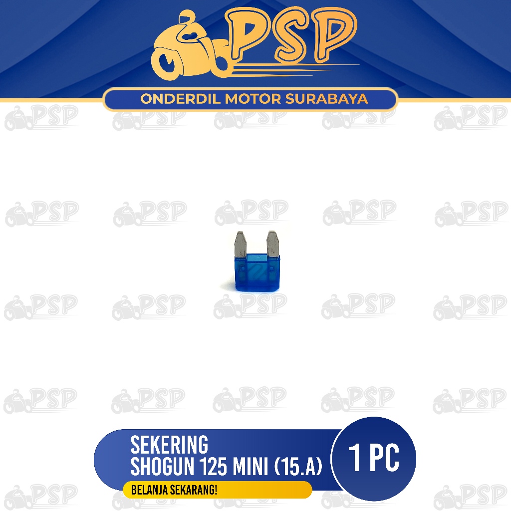 Jual Sekering Shogun 125 Mini 15A (Warna Biru) - Fuse DX Micro Fuse ...