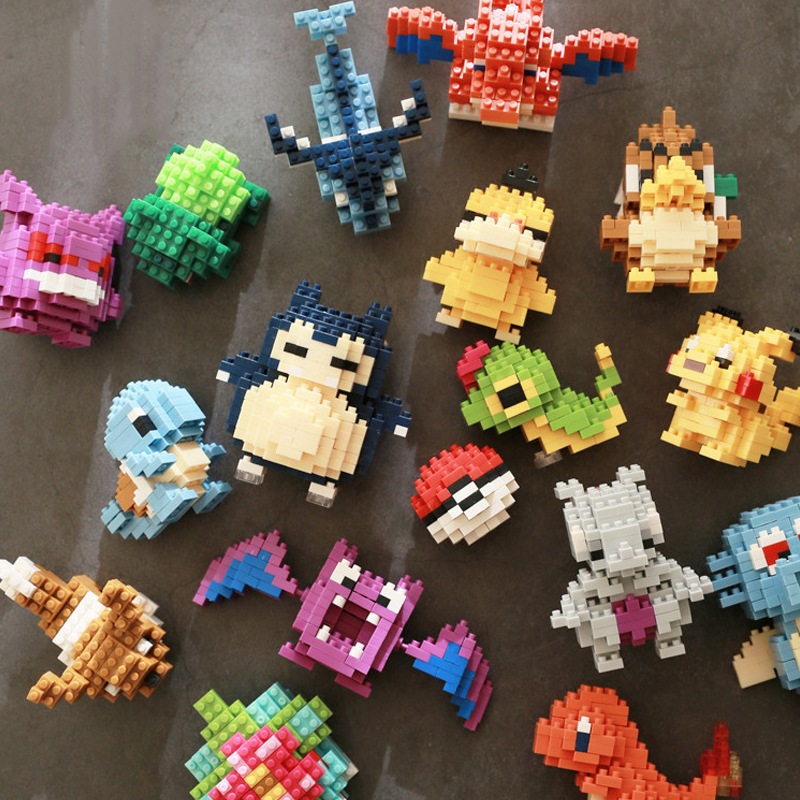 Jual LOZTOYS Pokemon Charizard 3D Nano Blocks Kartun Mainan Bricks ...