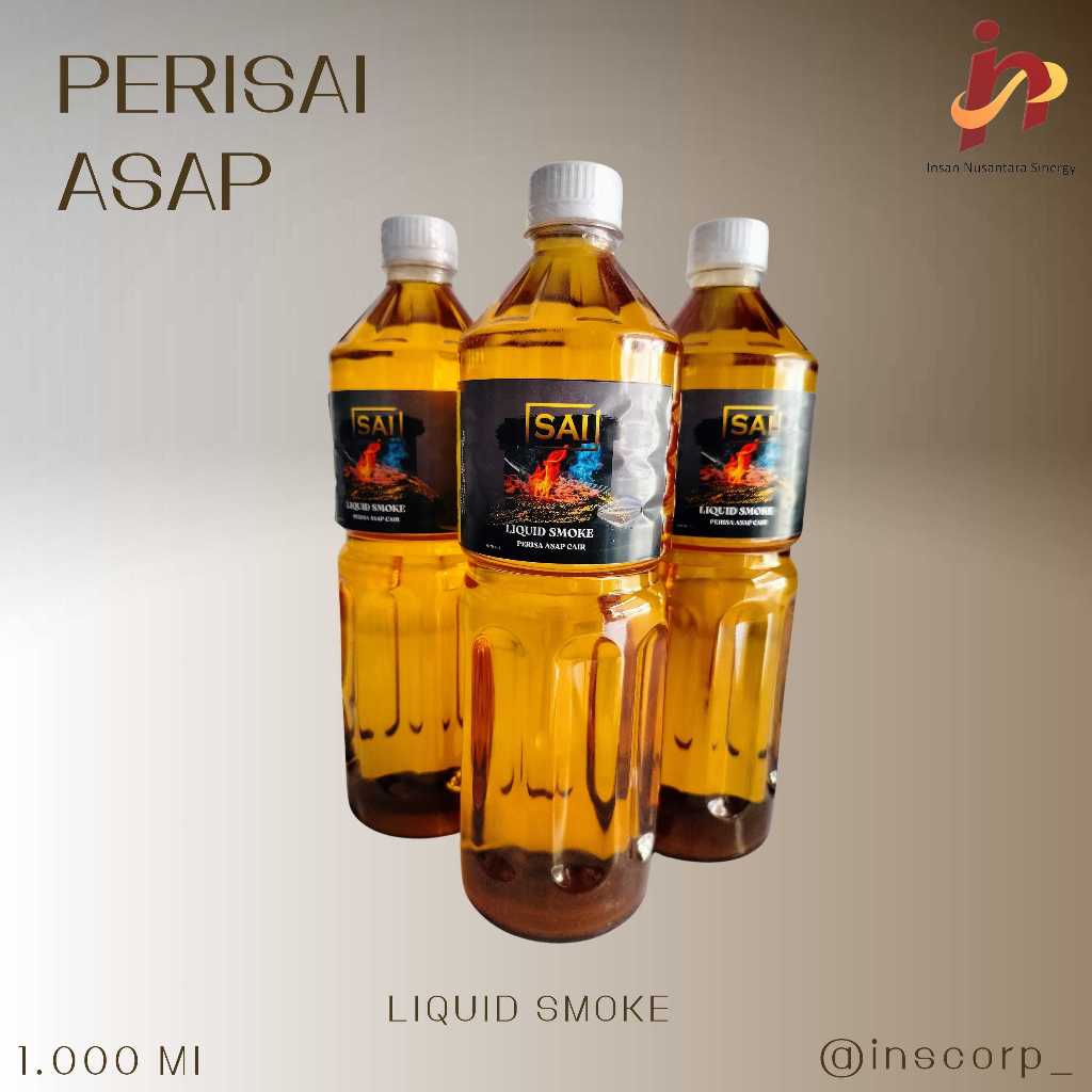 Jual SAI Liquid Smoke Perisa Asap Cair Kelapa 1000 ml FOOD GRADE BPOM ...
