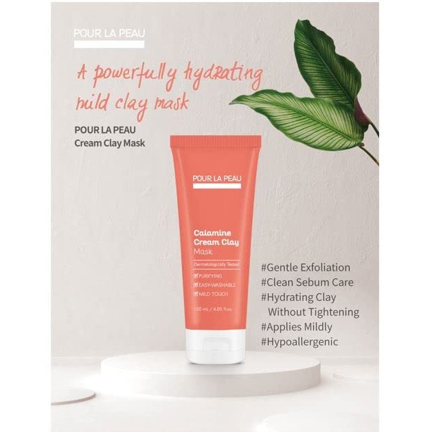 Jual Pour La Peau Calamine Cream Clay Mask 120ml | Shopee Indonesia