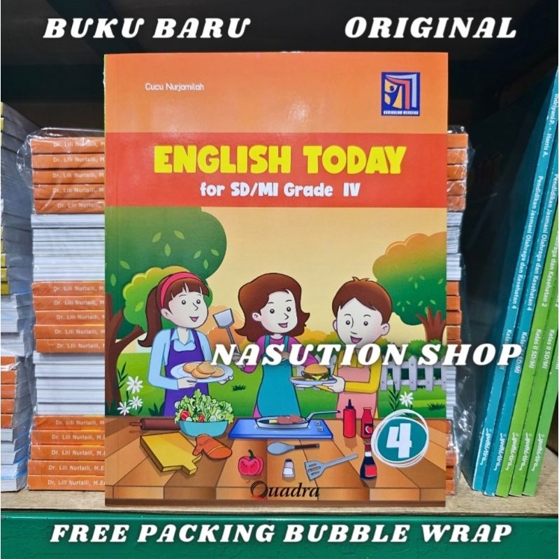 Jual Buku English Today Kelas 1 2 3 4 5 6 SD/MI Penerbit Quadra ...