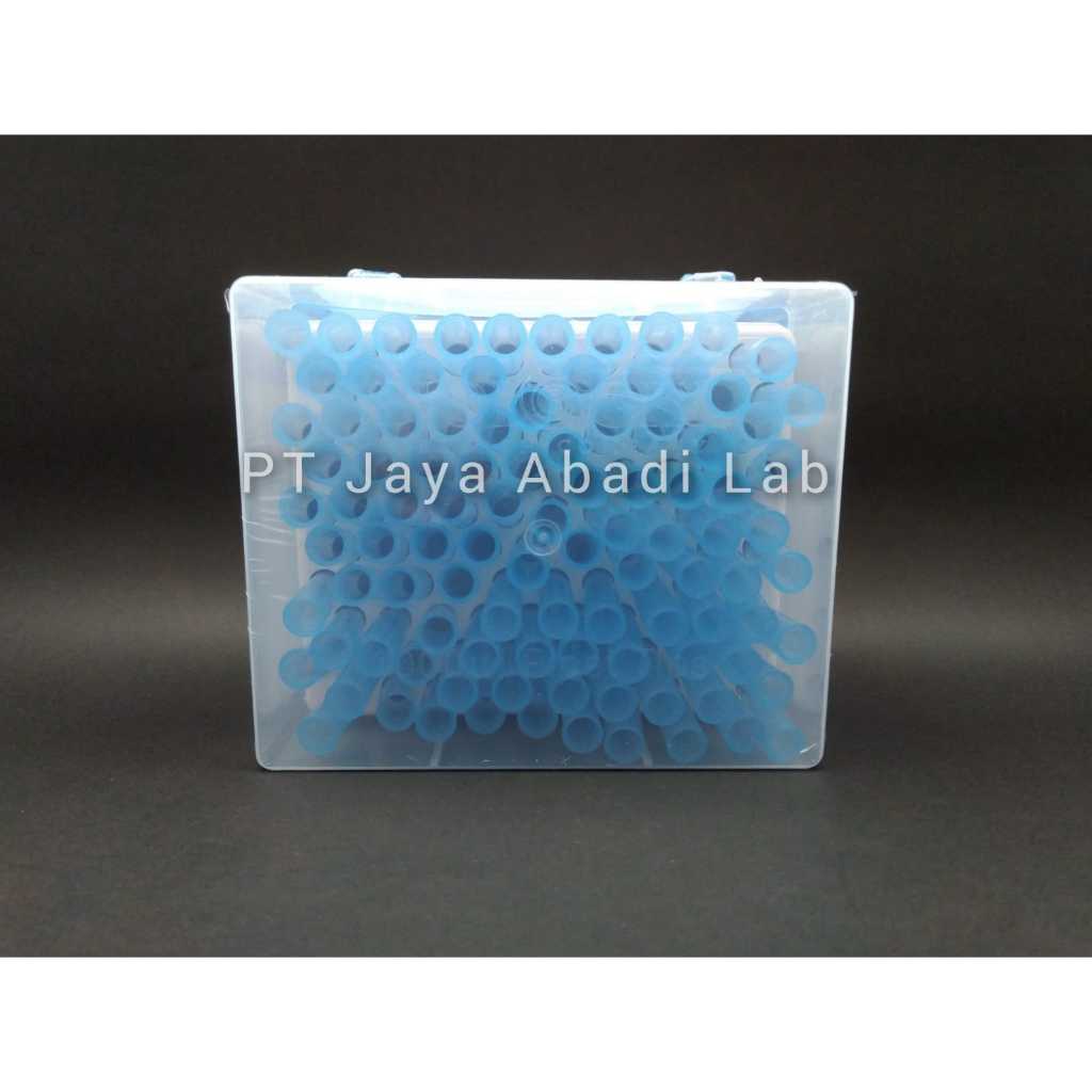 Jual Biologix blue tips with rack 96 tips tip biru dengan box sterile ...