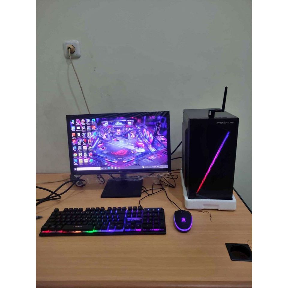 Jual PC RAKITAN KANTOR OFFICE CORE I5 2400 RAM 8GB MONITOR 19 INCH ...