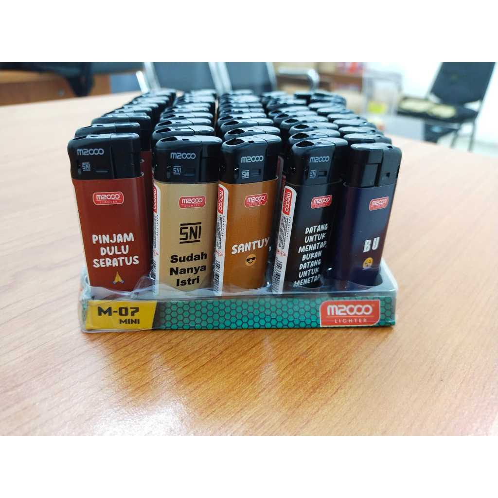 Jual Mancis Gas Disposable Mini (1 Box 50 Pcs) | Shopee Indonesia