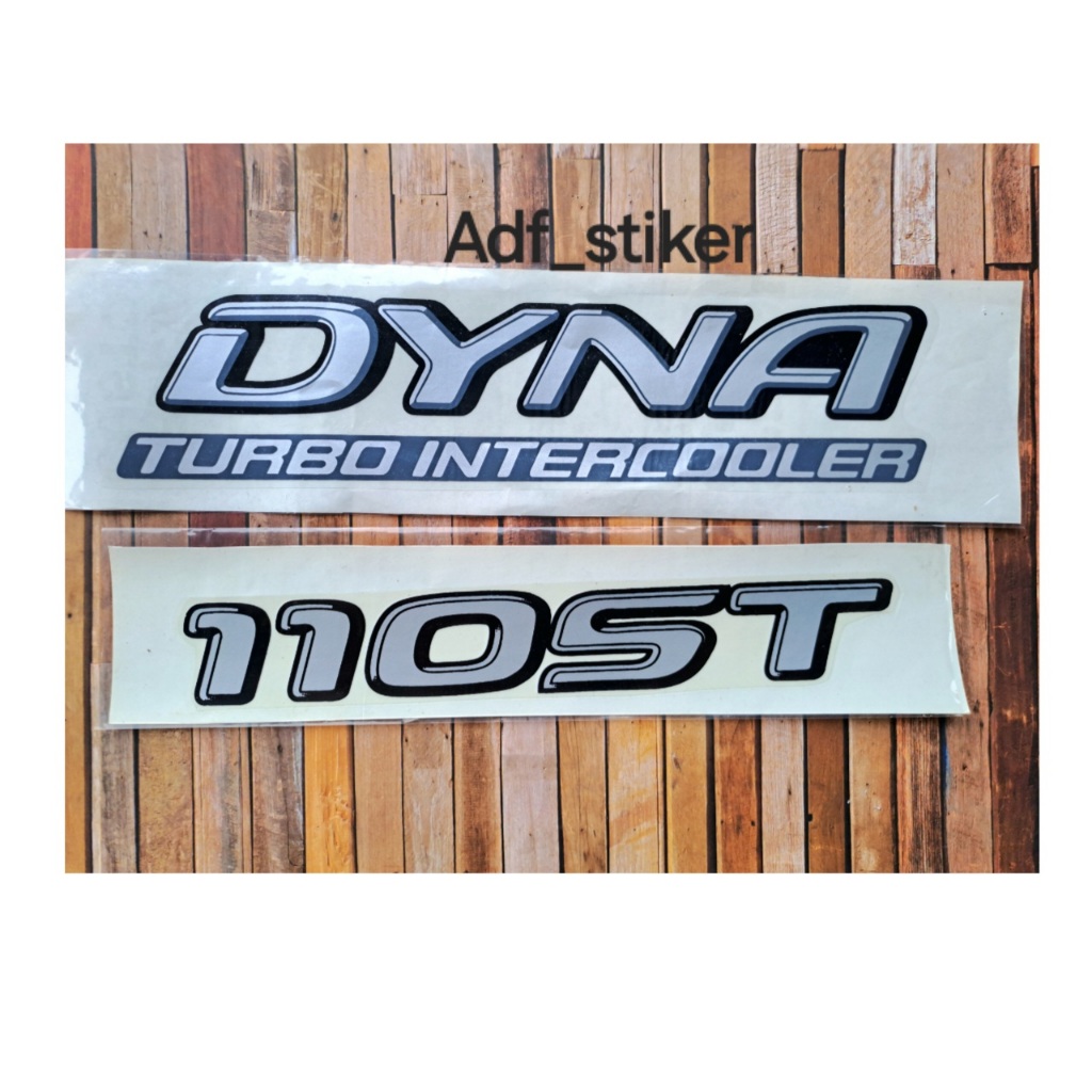 Jual Stiker Dyna 110st / stiker dyna turbo intercooler 110st 1set ...