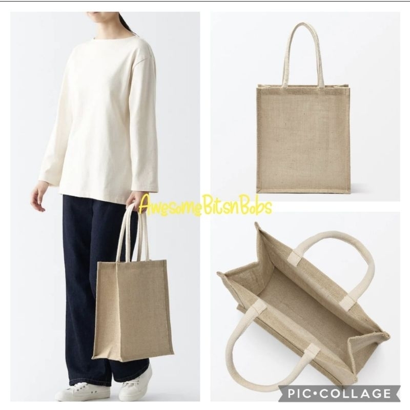 Jual Muji Jute Bag - A4 Tall | Shopee Indonesia