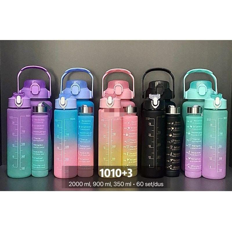 Jual Botol Gradasi 3in1 Botol Beranak 3pcs | Shopee Indonesia