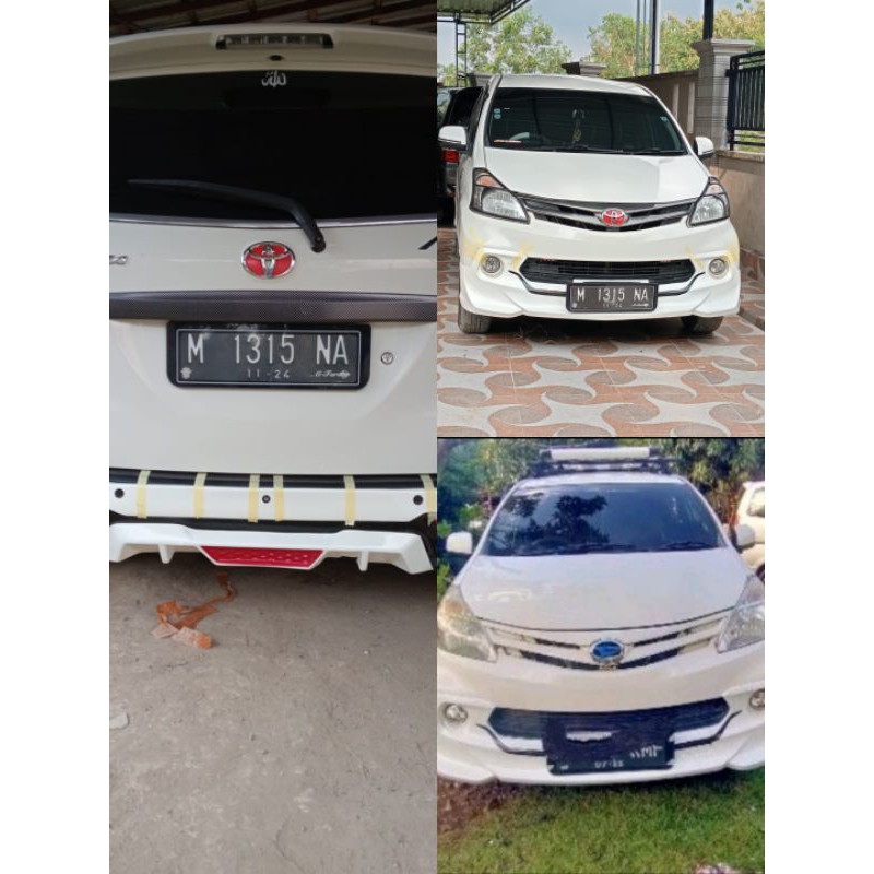 Jual bodykit Avanza Xenia 2011-2014ahir tipe E.G satu set depan