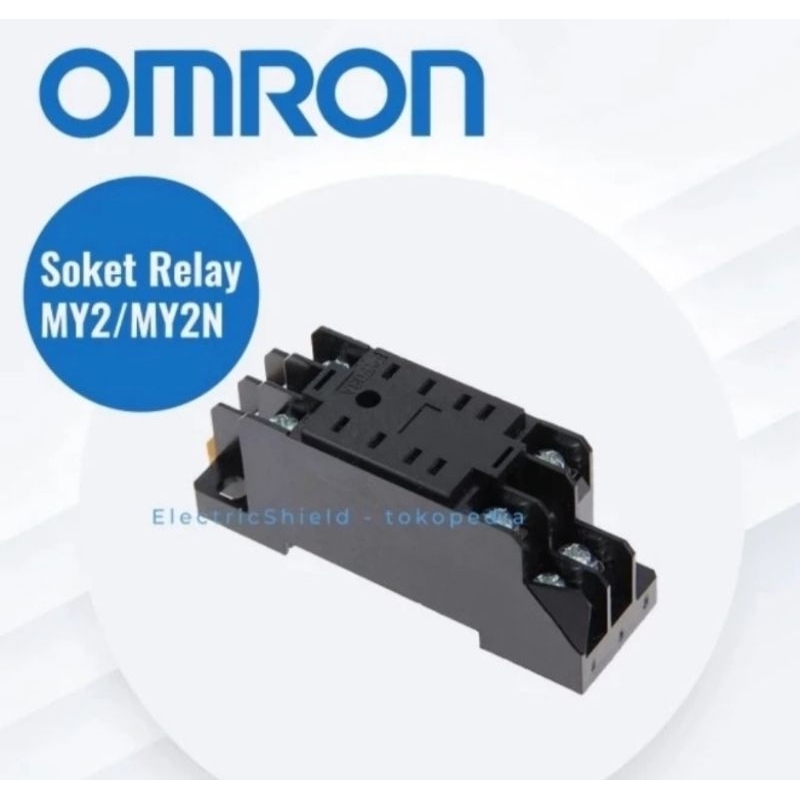 Jual ORIGINAL Socket Relay MY2 / MY2N Kaki 8Pin OMRON | Shopee Indonesia