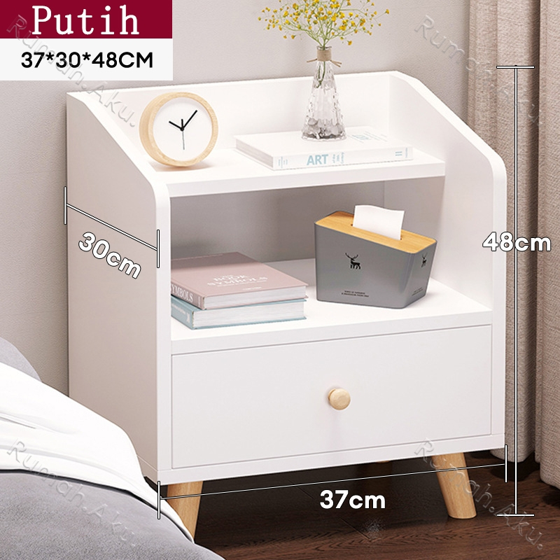 Jual Meja Nakas Bedside Table Lemari Nakas Kayu Meja Nakas Putih Meja Samping Kamar Tidur